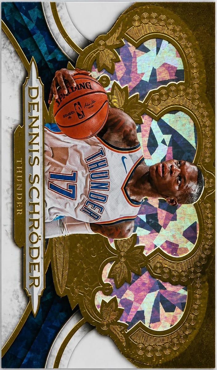 2018 Panini Crown Royale Dennis Schroder #15 card