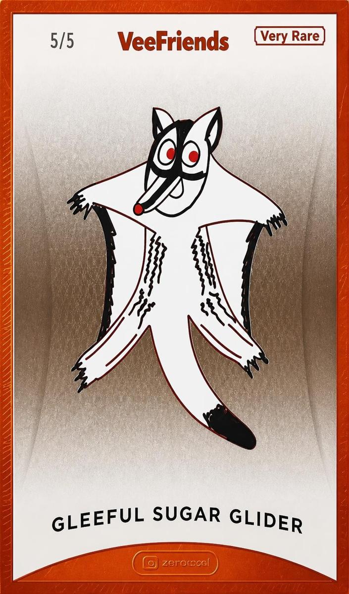 2022 Gleeful Sugar Glider [Very Rare] #104