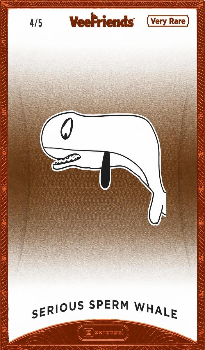 2022 Serious Sperm Whale [Very Rare] #211