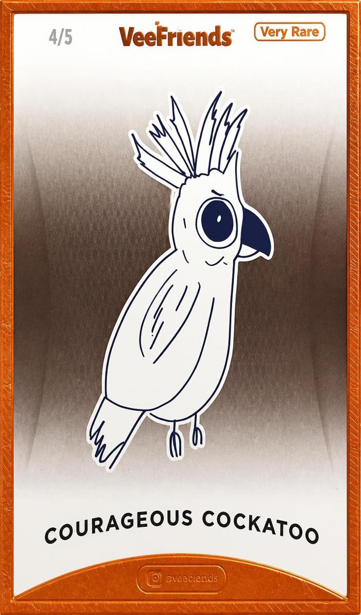 2022 Courageous Cockatoo [Very Rare] #61