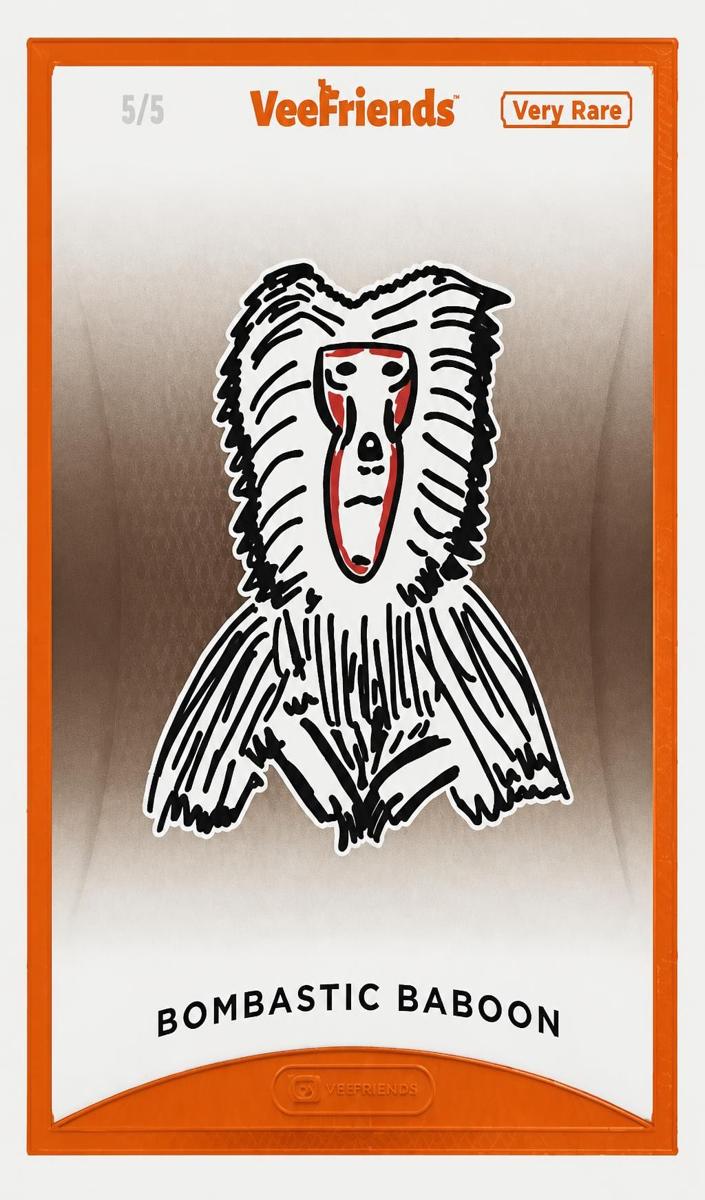 2022 Bombastic Baboon [Very Rare] #34