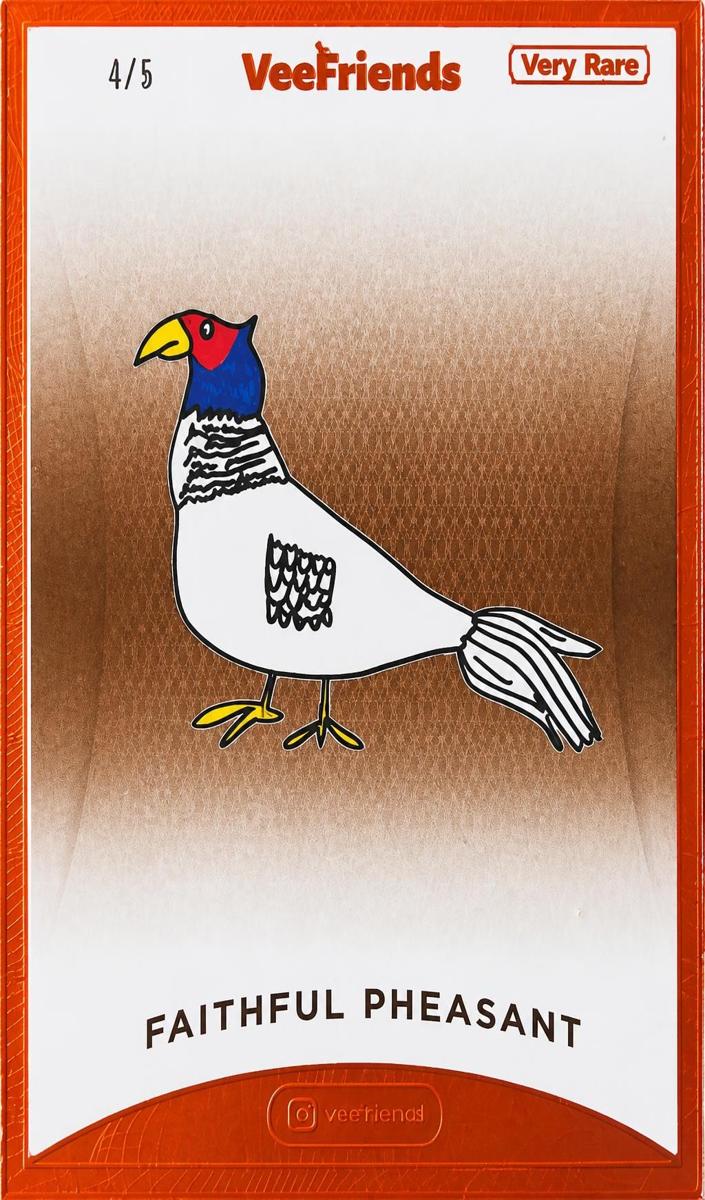 2022 Faithful Pheasant [Very Rare] #89