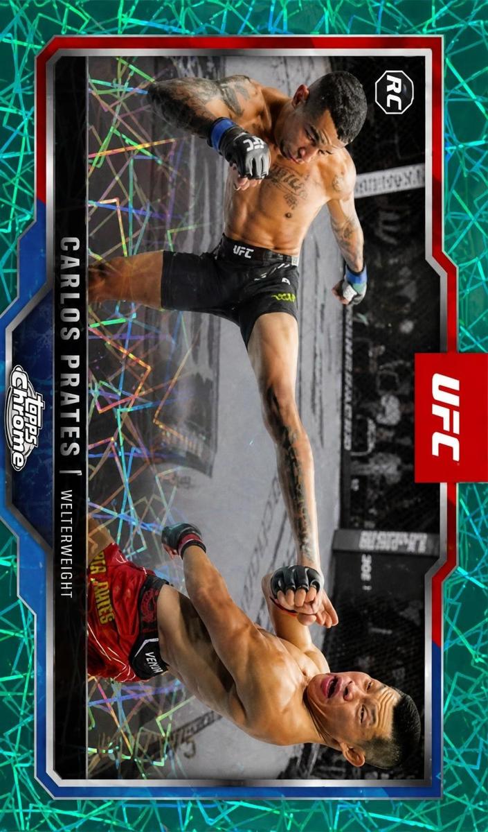 2025 Carlos Prates [Teal Lazer Refractor] #40