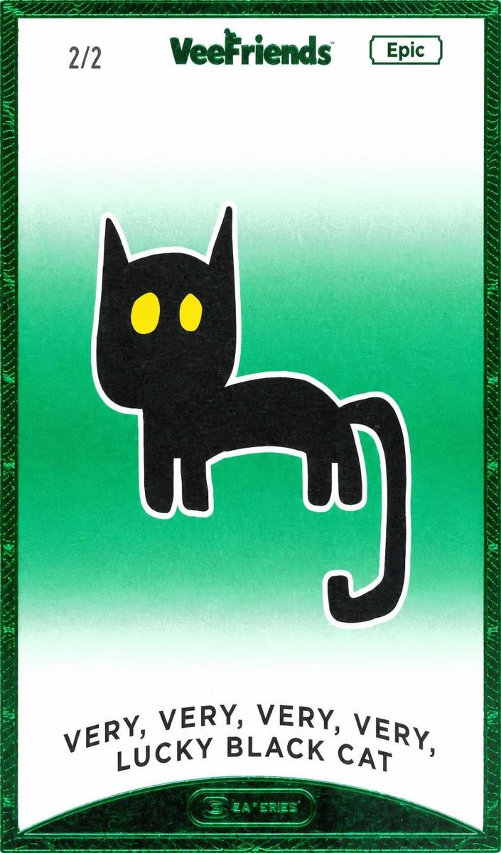 2022 Very, Very, Very, Very Lucky Black Cat [Epic] #250