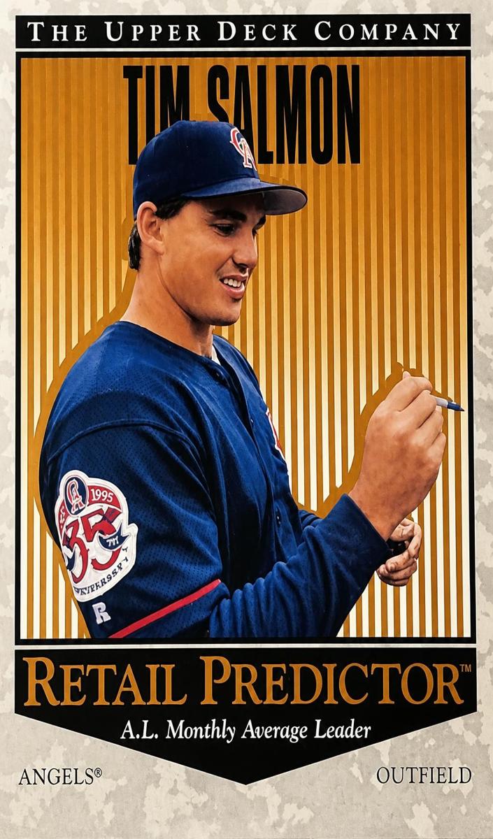 1996 Upper Deck Tim Salmon #R28 card