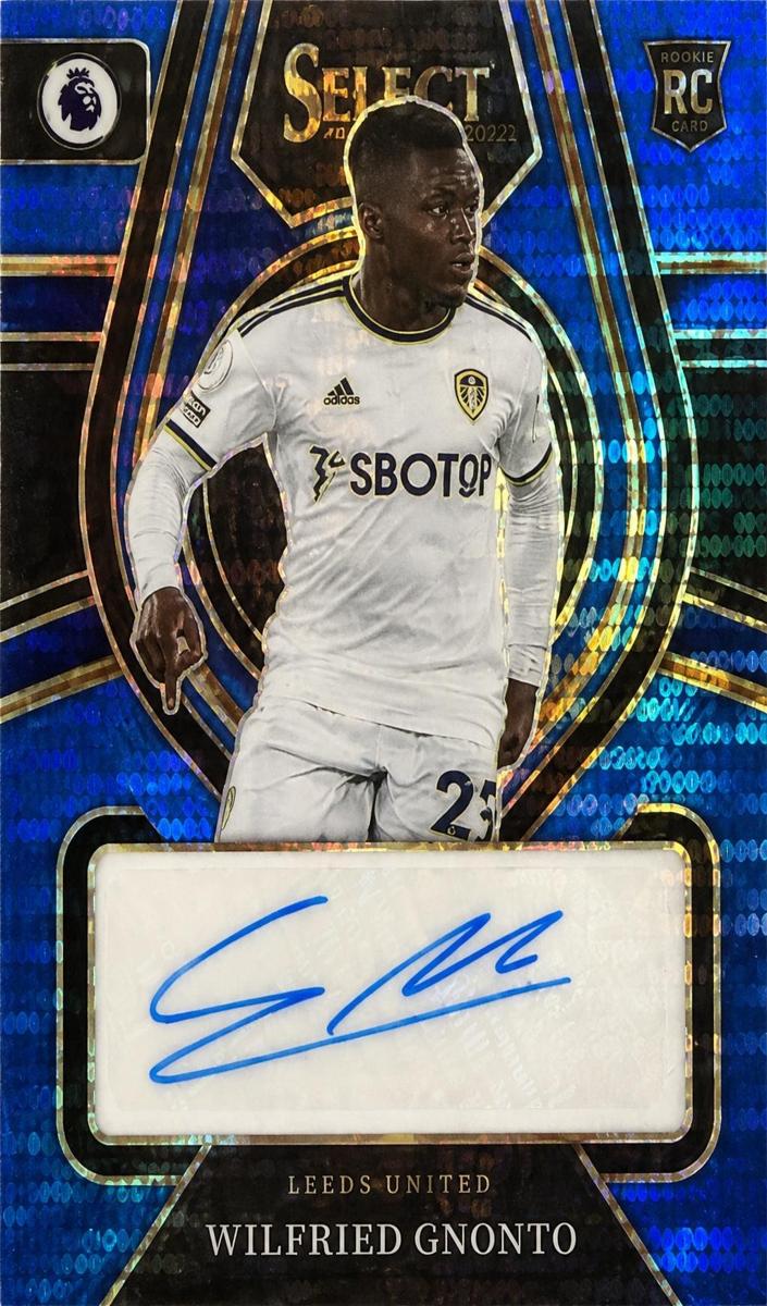 2022 Panini Select Premier League Wilfried Gnonto [Blue Pulsar] #SS-WGO card