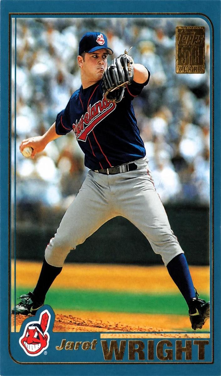2001 Topps Jaret Wright #684 card
