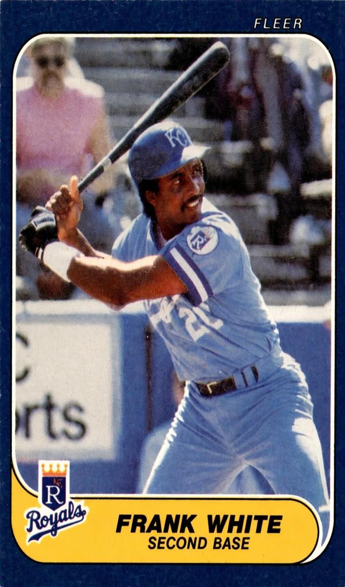 1986 Frank White #24