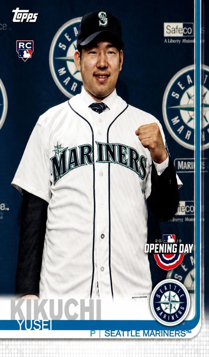 2019 Yusei Kikuchi #55