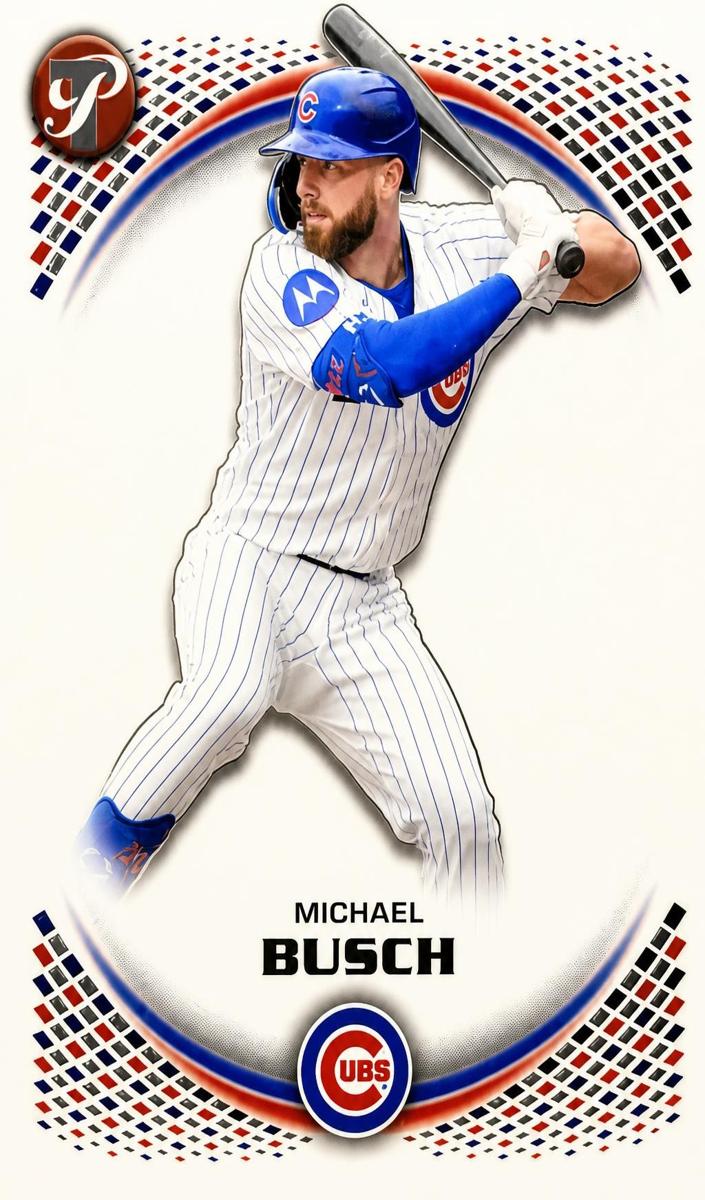 2026 Michael Busch [Paint the Corners Refractor] #106