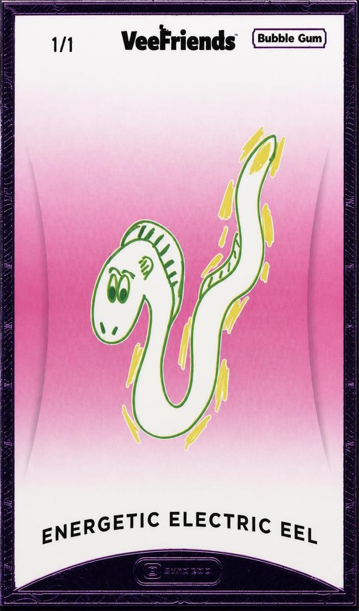 2022 Energetic Electric Eel [Bubble Gum] #82
