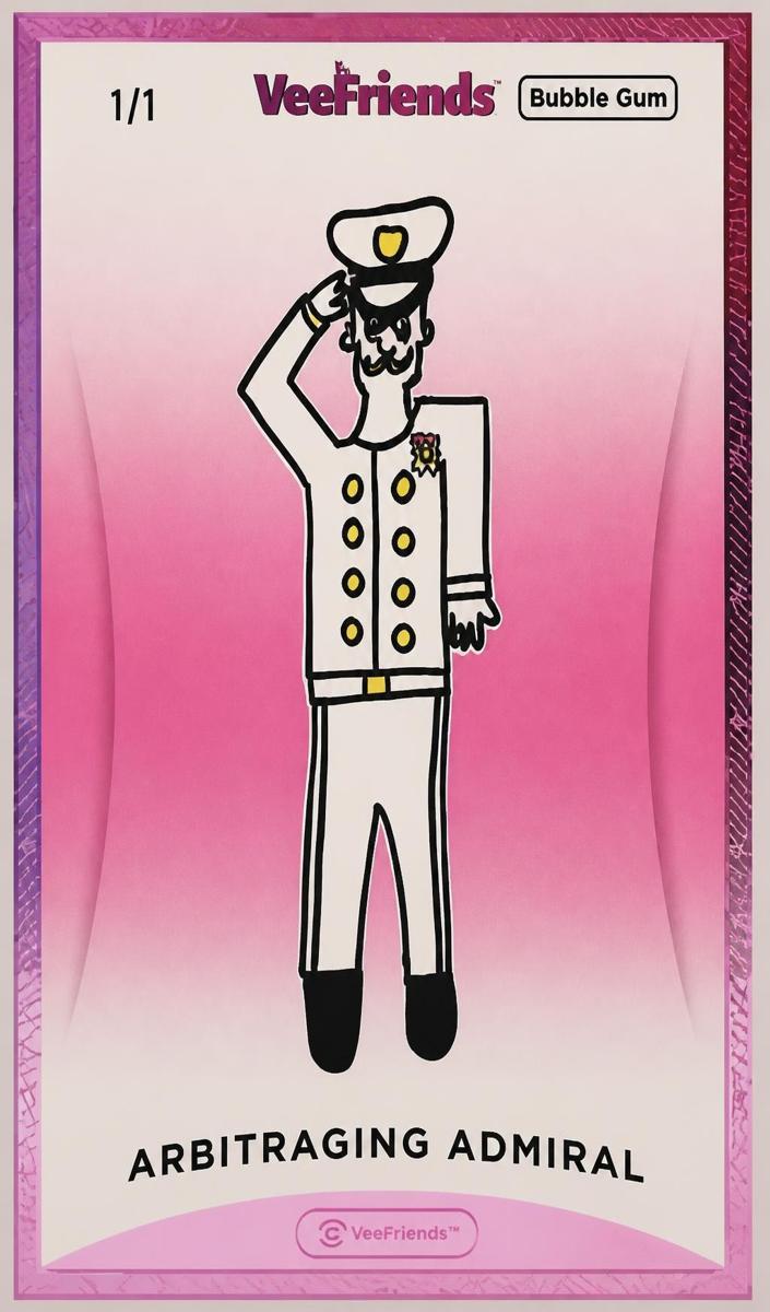 2022 Arbitraging Admiral [Bubble Gum] #18