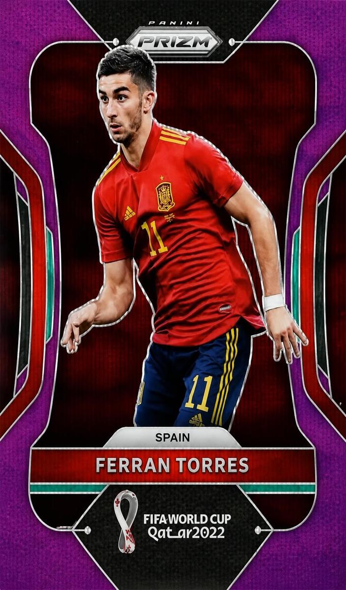 2022 Ferran Torres [Prizms Purple Wave] #222