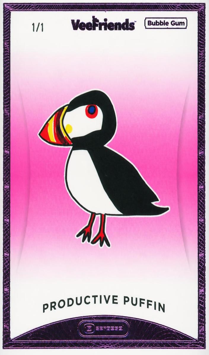 2022 Productive Puffin [Bubble Gum] #194