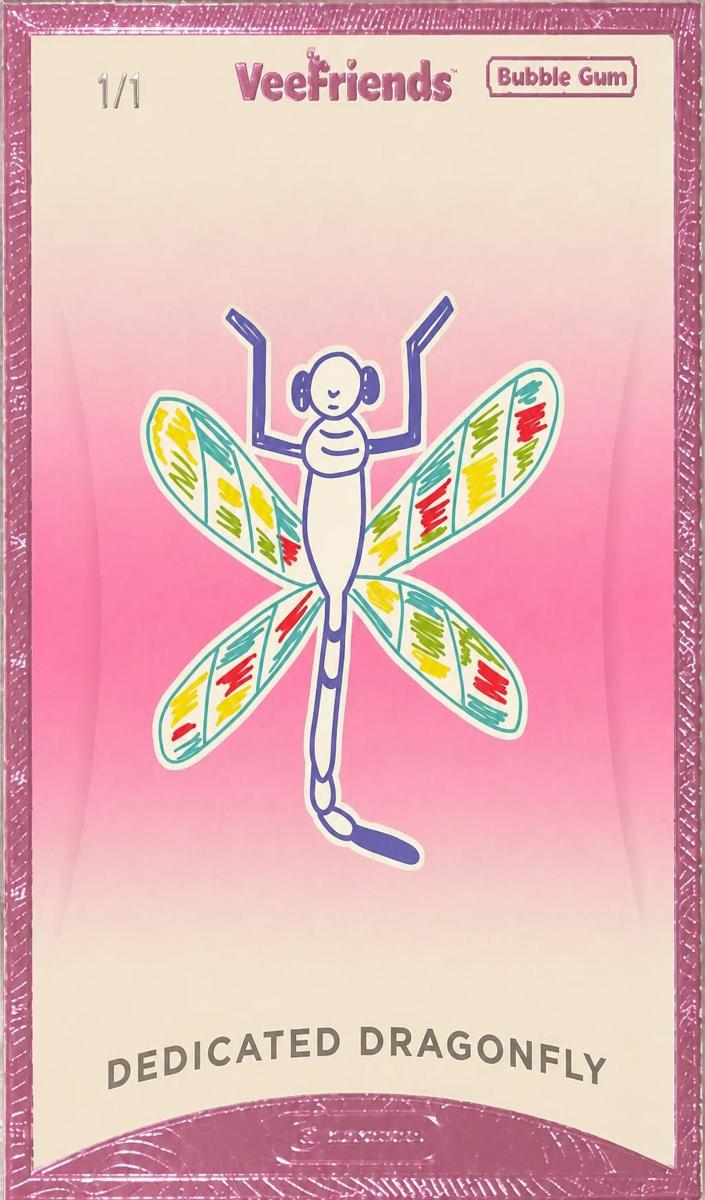2022 Dedicated Dragonfly [Bubble Gum] #70