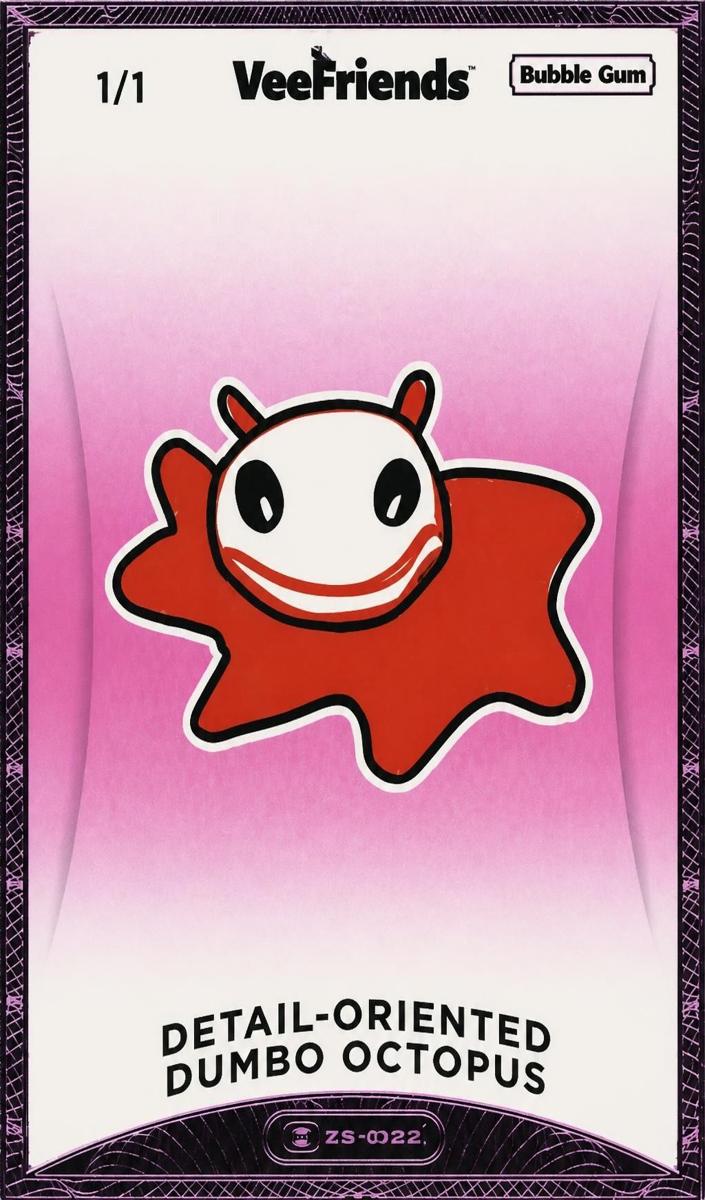 2022 Detail-Oriented Dumbo Octopus [Bubble Gum] #71