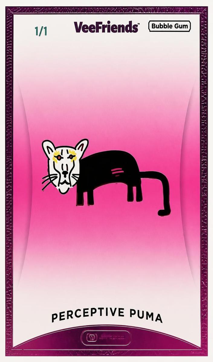2022 Perceptive Puma [Bubble Gum] #180