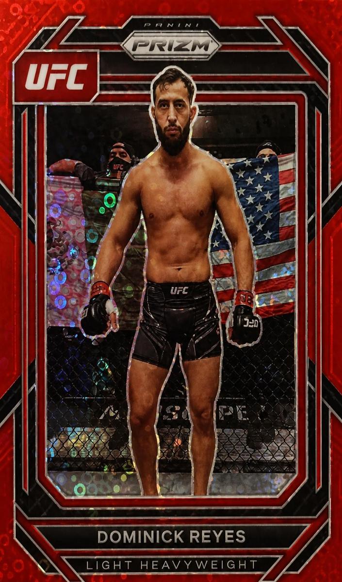 2023 Dominick Reyes [Under Card Red] #185