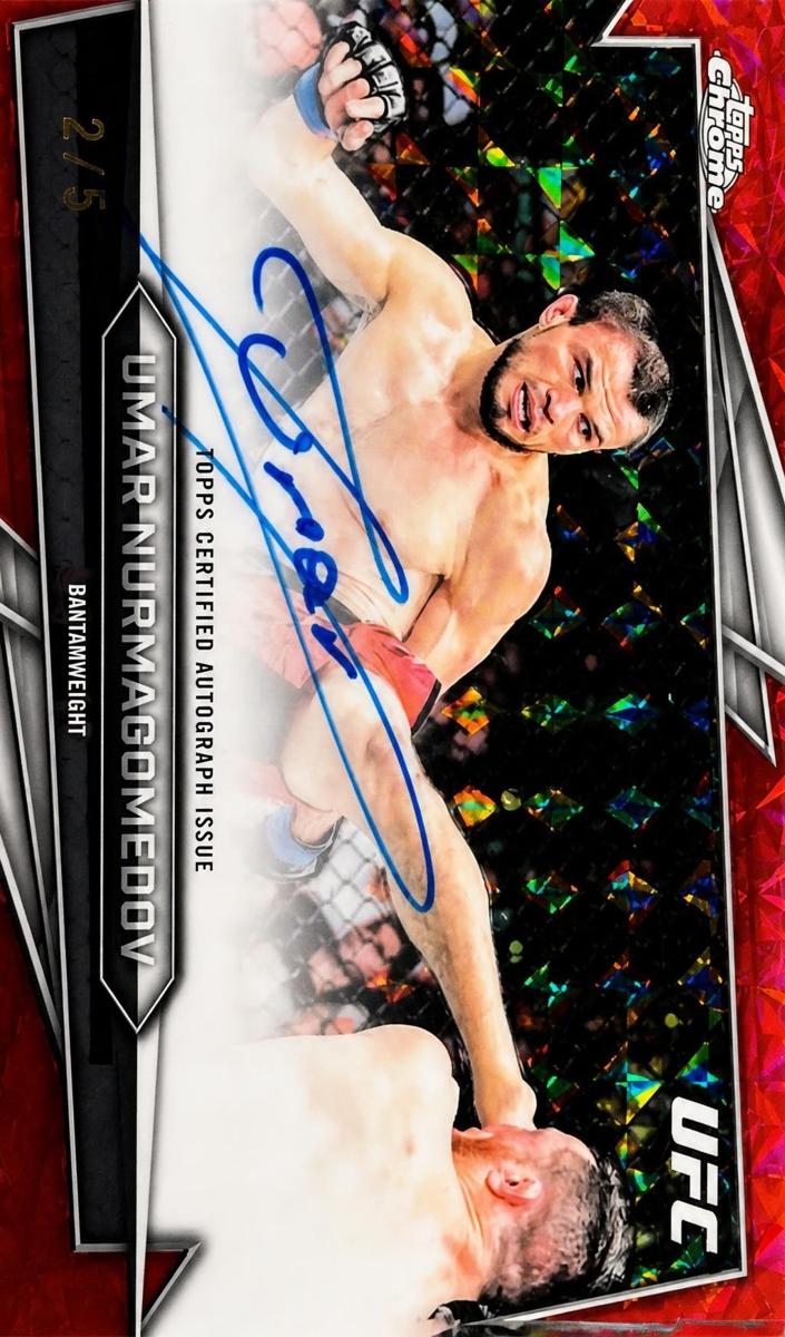 2026 Umar Nurmagomedov [Red Geometric Refractor] #BAV-UN