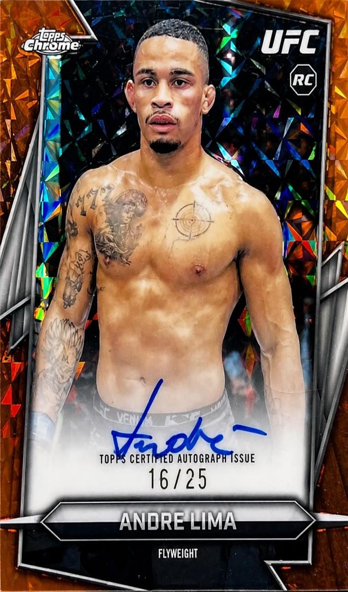 2026 Andre Lima [Orange Geometric Refractor] #BAV-AL