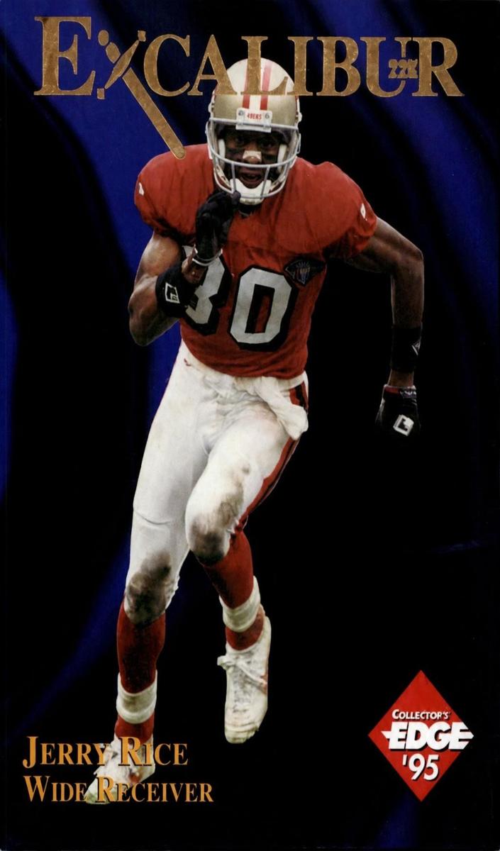 1995 Jerry Rice [Gold Shield Gold Prism] #2