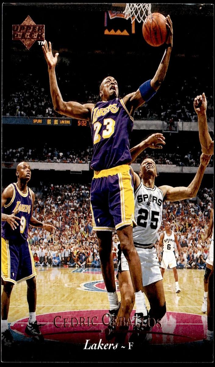 1995 Upper Deck Cedric Ceballos #26 card