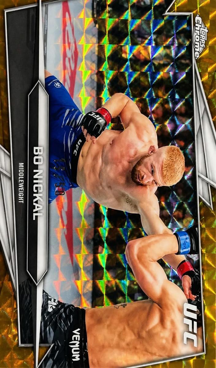2026 Bo Nickal [Gold Geometric Refractor] #46