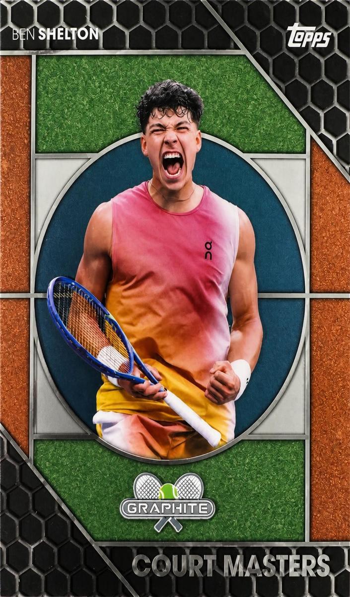 2026 Topps Graphite Court Masters Ben Shelton #CM-13 card