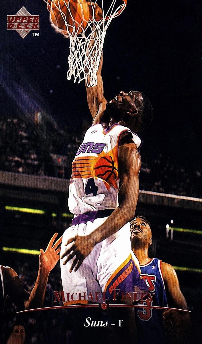 1995 Upper Deck Michael Finley #253 card
