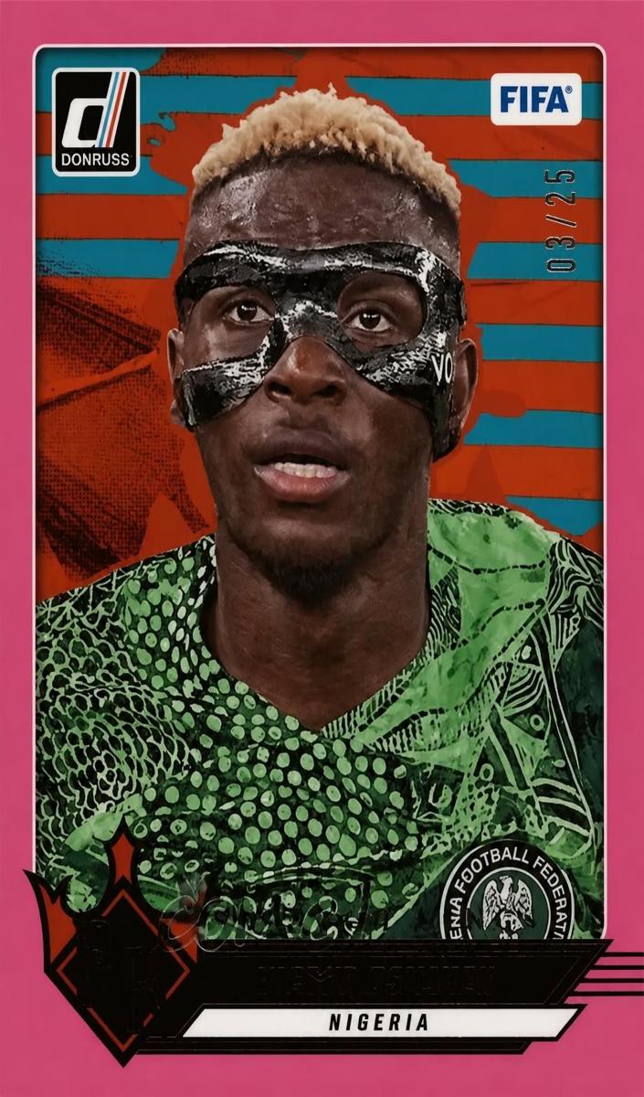 2024 Panini Donruss Victor Osimhen [Pink] #16 card