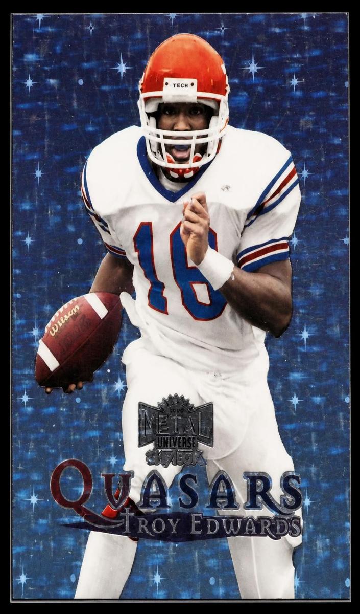 1999 Troy Edwards [Prisms] #12 Q