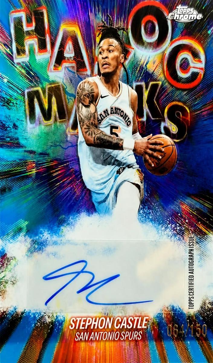 2025 Stephon Castle [Blue Refractor] #HM-SC