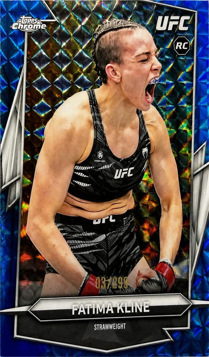 2026 Fatima Kline [Blue Geometric Refractor] #158