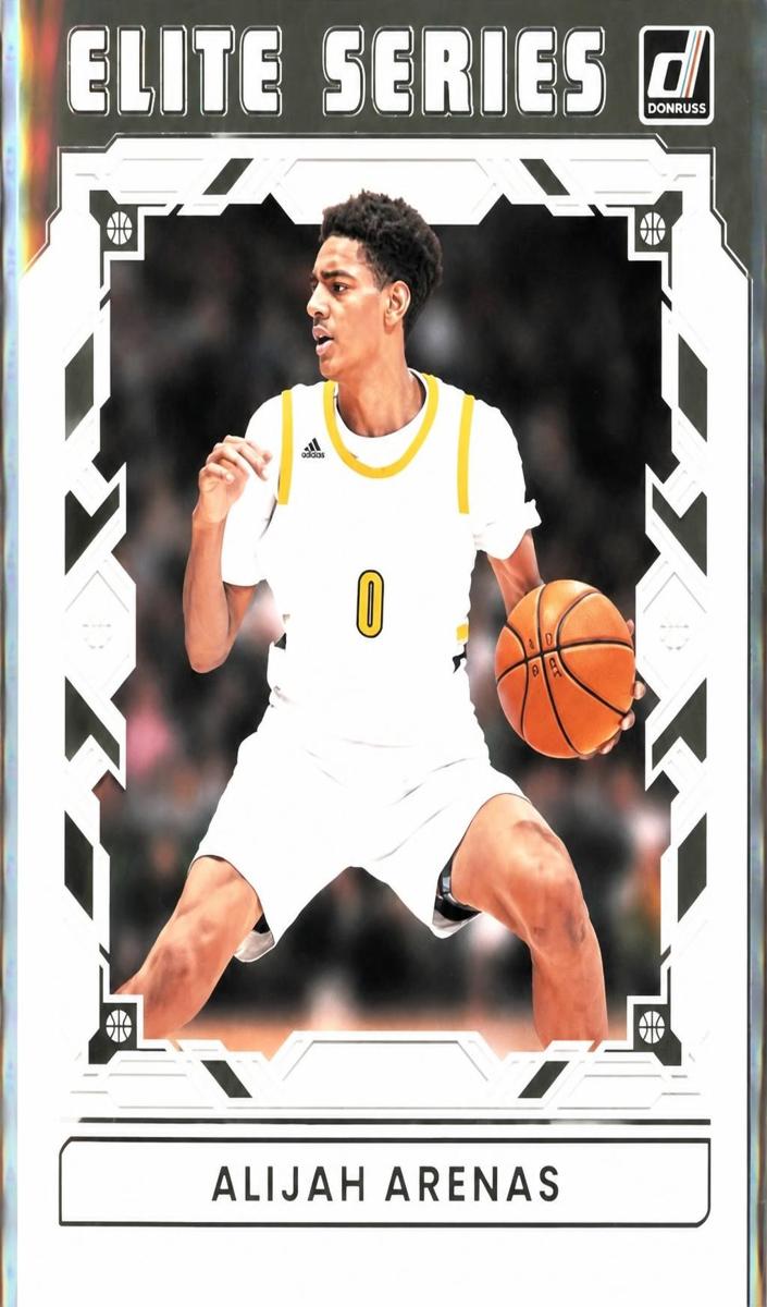 2025 Panini Donruss Alijah Arenas #8 card