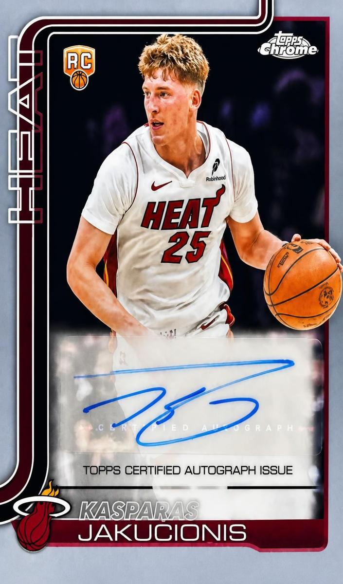 2025 Kasparas Jakucionis #TCA-KJ