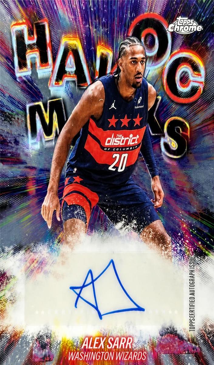 2025 Alex Sarr #HM-AS