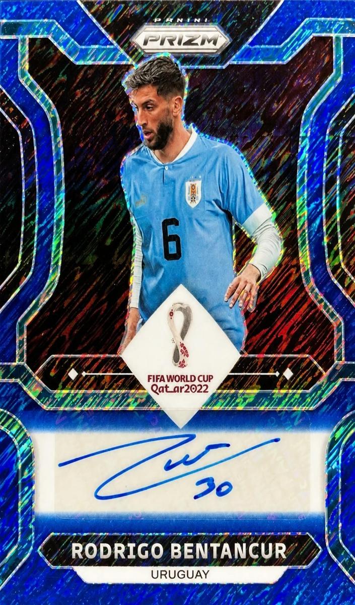 2022 Rodrigo Bentancur [Blue Shimmer] #100