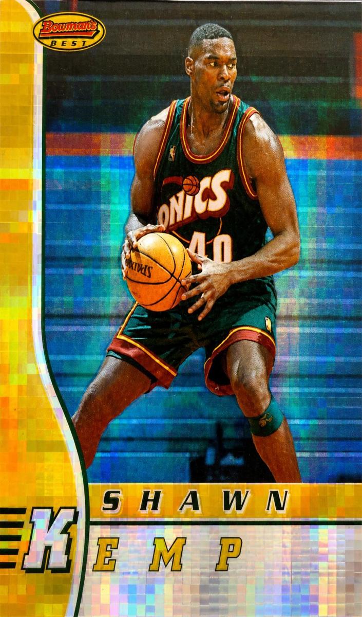 1996 Shawn Kemp [Atomic Refractor] #66