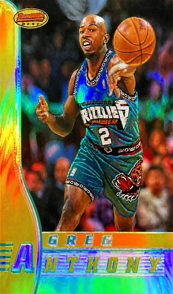 1996 Bowman's Best Greg Anthony #57 card