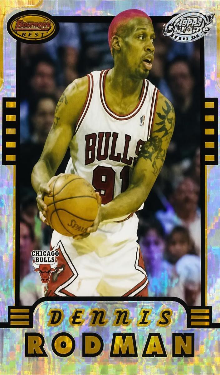1996 Dennis Rodman [Atomic Refractor] #HR4