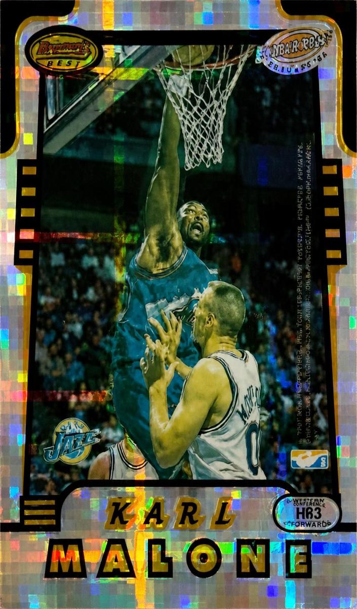 1996 Karl Malone [Atomic Refractor] #HR3
