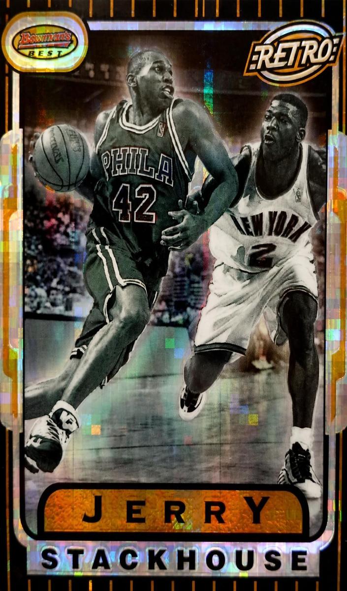 1996 Jerry Stackhouse [Atomic Refractor] #TB12