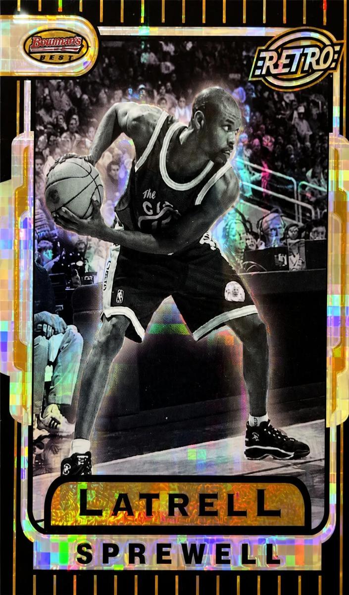 1996 Latrell Sprewell [Atomic Refractor] #TB14