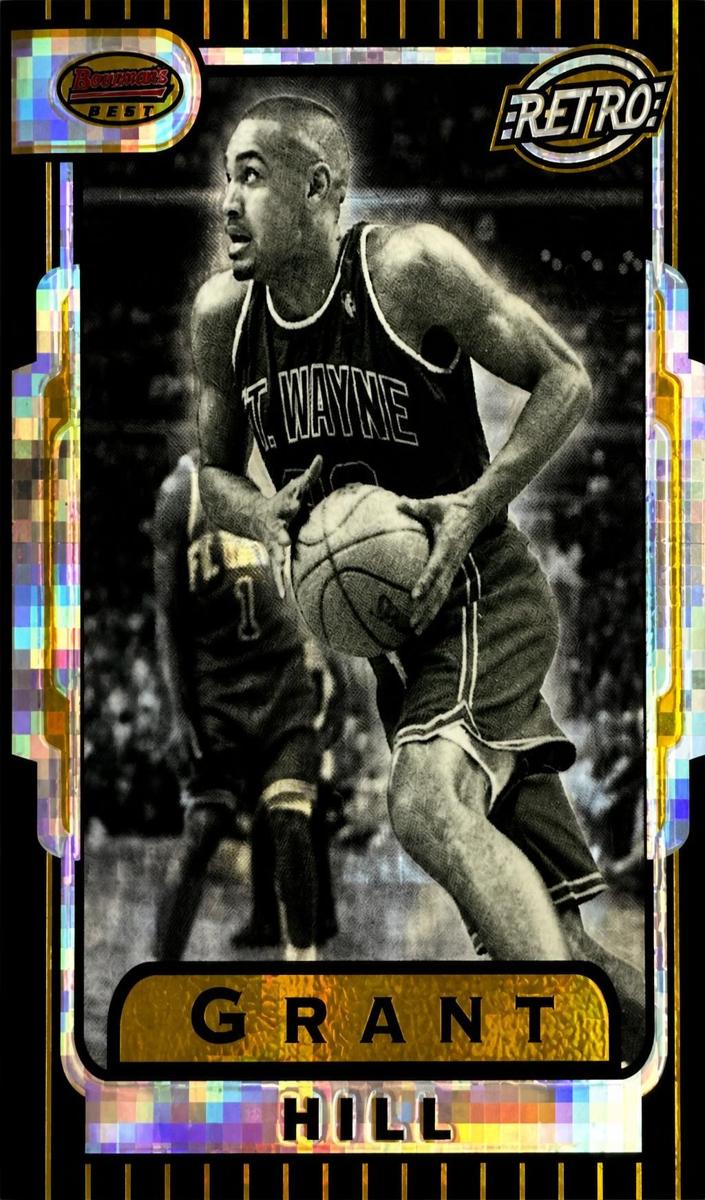 1996 Grant Hill [Atomic Refractor] #TB5
