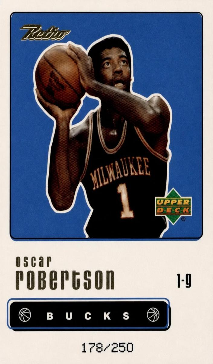 1999 Upper Deck Retro Oscar Robertson [Gold] #27 card