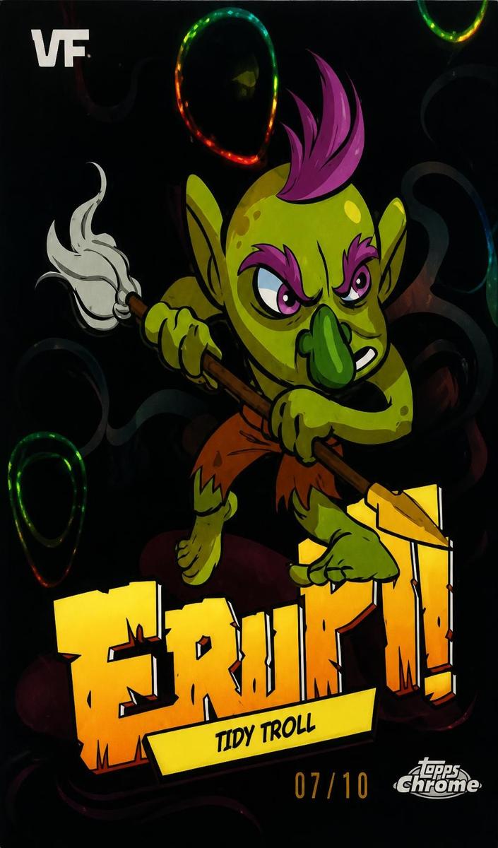 2026 Tidy Troll [Black Lava Refractor] #E-19