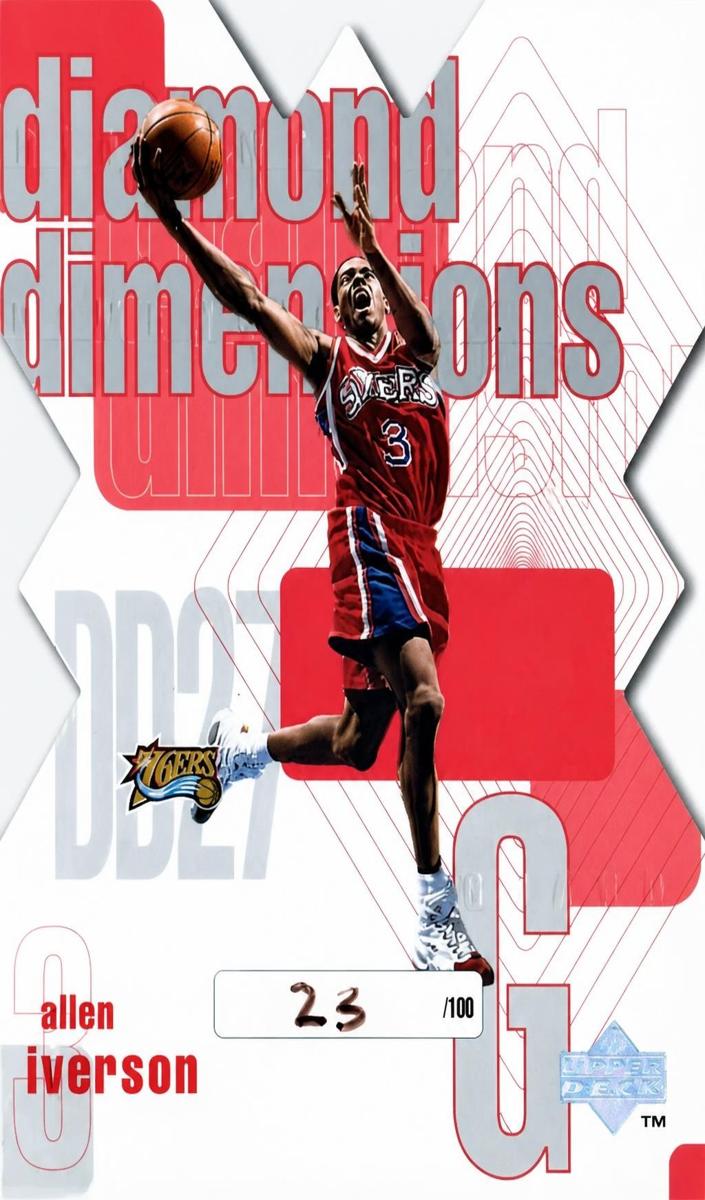 1997 Allen Iverson #DD27