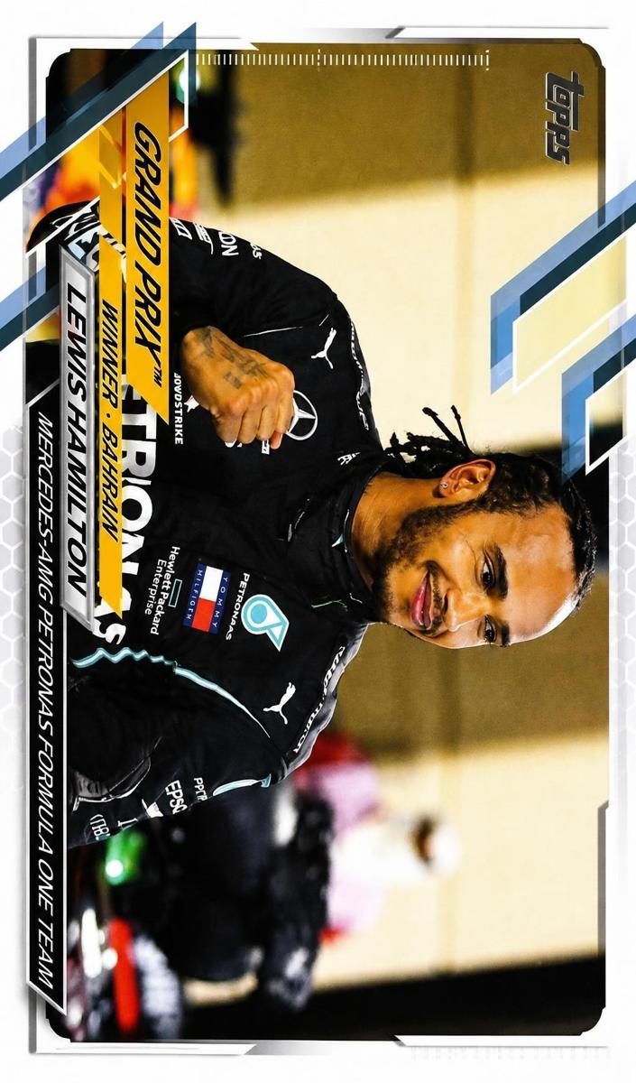 2021 Lewis Hamilton [Checker Flag] #152