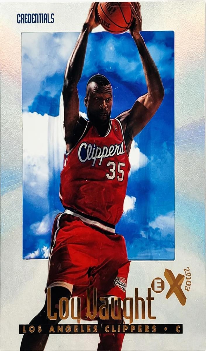1996 Skybox E-X2000 Loy Vaught #28 card