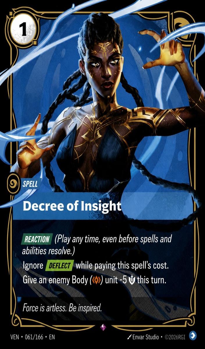 2026 Decree of Insight [Foil] #61